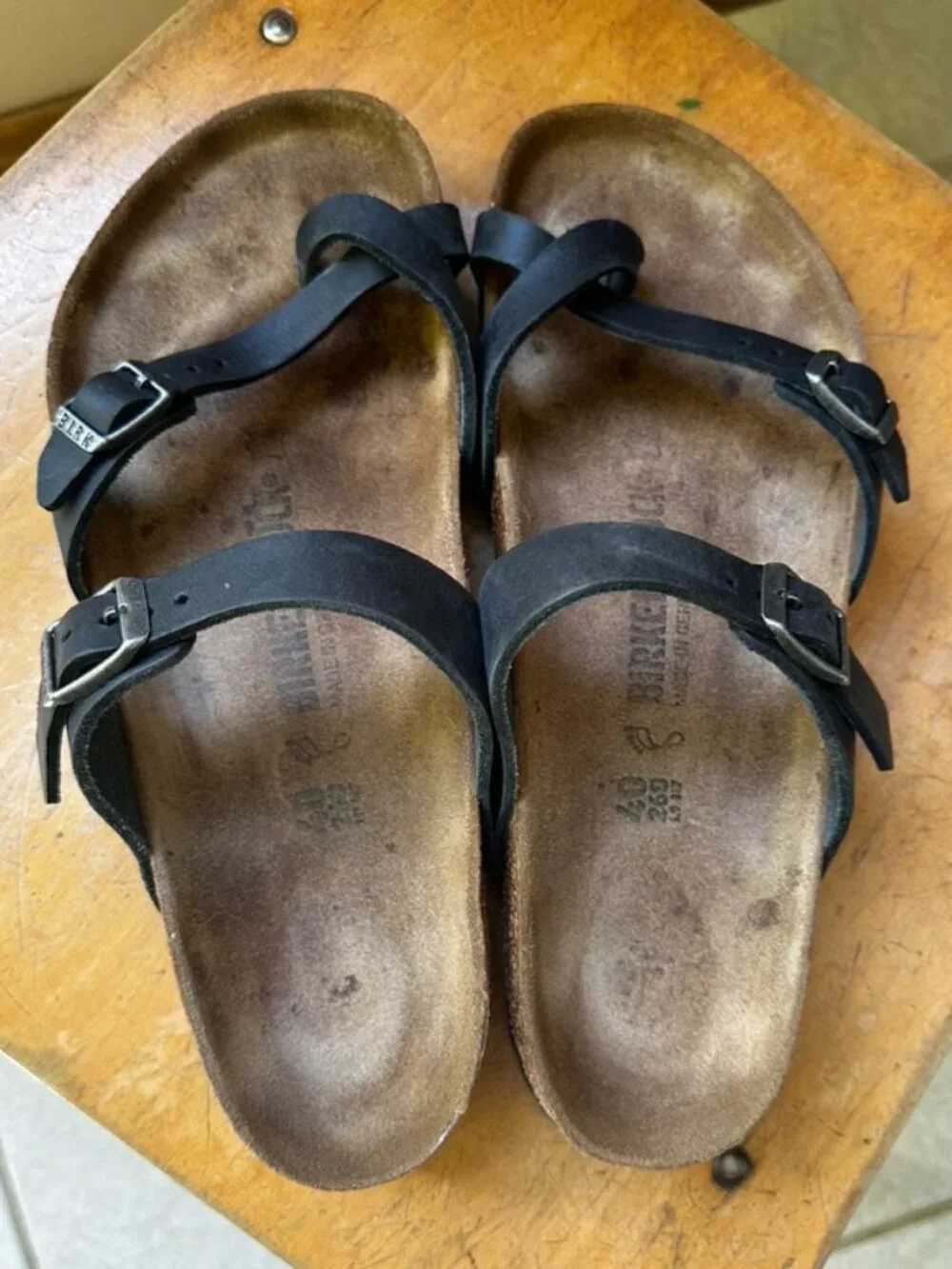 Birkenstock sandals black